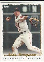 Alex Bregman #214 Baseball Cards 2018 Topps Throwback Thursday