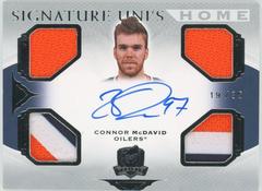 Connor McDavid #SHU-CM Hockey Cards 2020 Upper Deck The Cup Signature Home Unis Prices