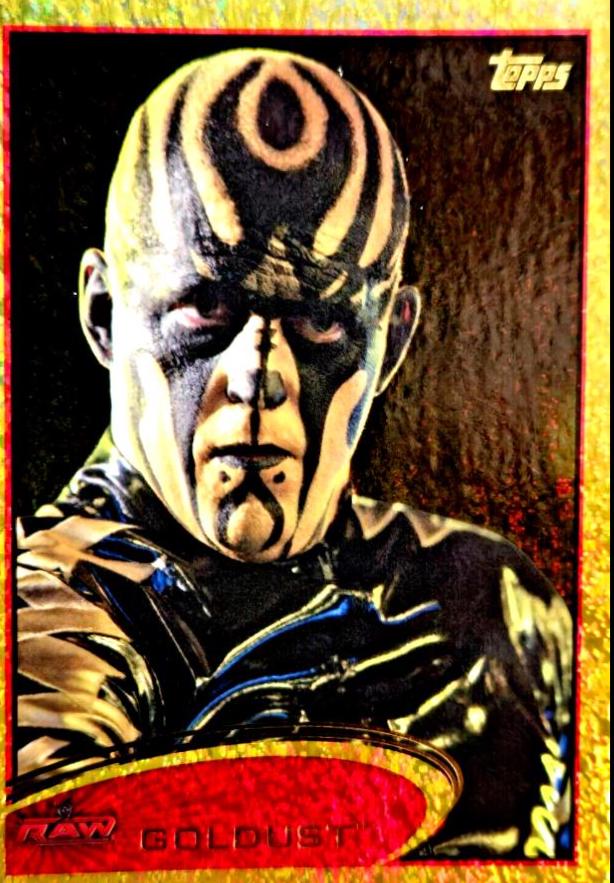 Goldust [Gold] #59 Wrestling Cards 2012 Topps WWE