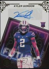 Kyler Gordon #FS-KG Football Cards 2022 Panini Elements Future Signs Autographs Prices