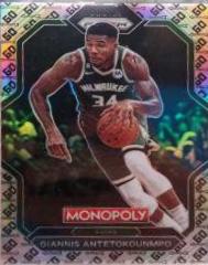 Giannis antetokounmpo monopoly GO outlets card