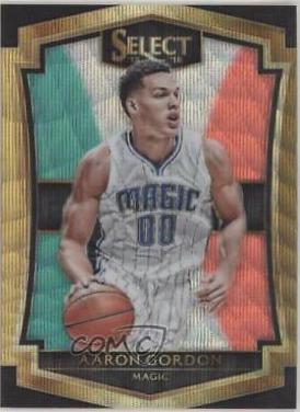 Aaron Gordon [Tri Color Prizm] #111 Basketball Cards 2015 Panini Select