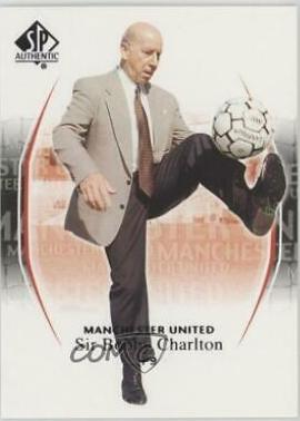 Sir Bobby Charlton #39 Soccer Cards 2004 SP Authentic Manchester United