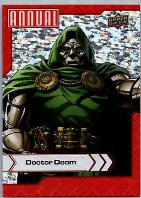 Doctor Doom [Silver Sparkle] #25 Marvel 2022 Upper Deck Annual