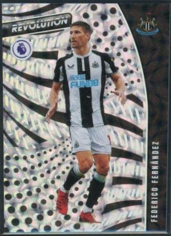 Federico Fernandez [Kaleido] #100 Soccer Cards 2021 Panini Revolution Premier League