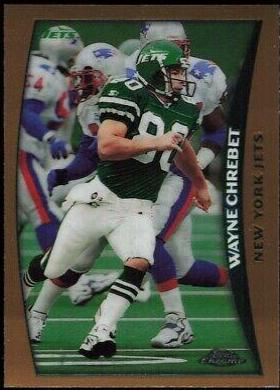 Wayne Chrebet #104 Football Cards 1998 Topps Chrome