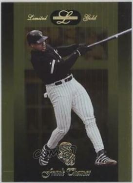 Frank Thomas [Gold] #23 Baseball Cards 1996 Leaf Limited