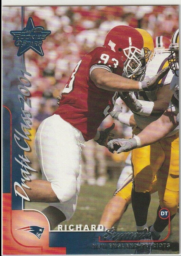 Richard Seymour #318 Football Cards 2000 Leaf Rookies & Stars