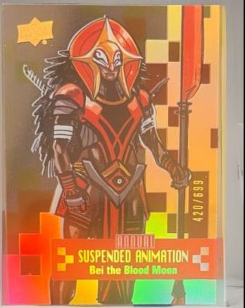 Bei the Blood Moon #20 Marvel 2022 Upper Deck Annual Suspended Animation