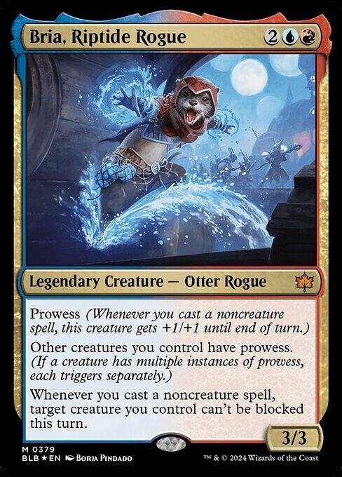 Bria, Riptide Rogue #379 Magic Bloomburrow