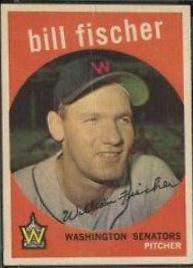 Bill Fischer [Gray Back] #230 Baseball Cards 1959 Topps