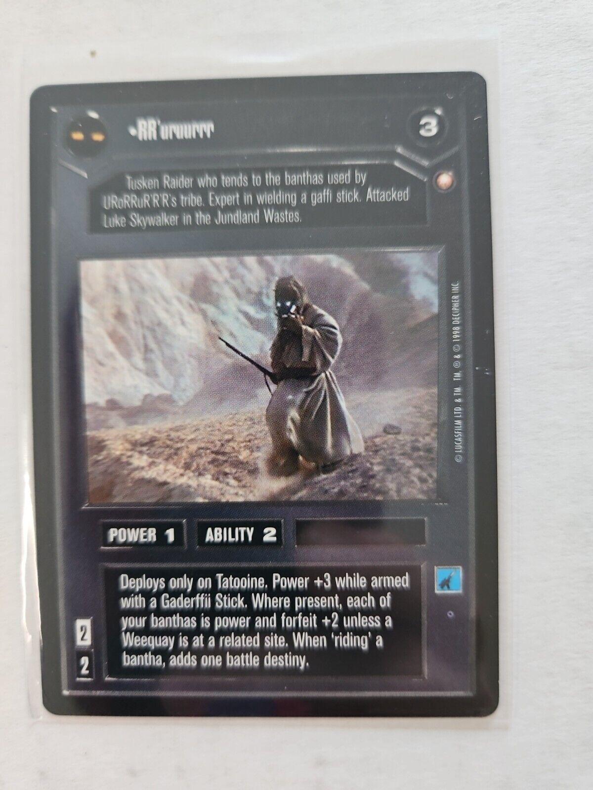 RR'uruurrr [Limited] Star Wars CCG Special Edition