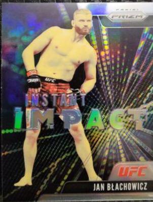 Jan Blachowicz [Silver] #14 Ufc Cards 2021 Panini Prizm UFC Instant Impact