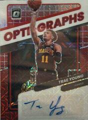 Trae Young [Choice] #OG-TYG Basketball Cards 2021 Panini Donruss Optic Opti Graphs Prices