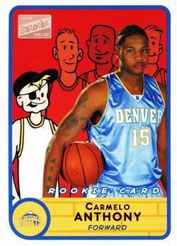 Carmelo Anthony #278 Basketball Cards 2003 Bazooka