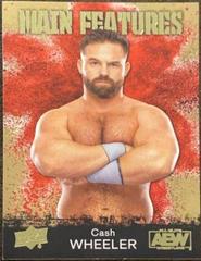 Cash Wheeler [Gold] #MF-16 Wrestling Cards 2021 Upper Deck AEW Main Features Prices