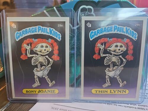 Bony JOANIE [Checklist] #29A 1985 Garbage Pail Kids