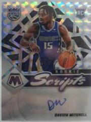 Davion Mitchell #RAM-DVM Basketball Cards 2021 Panini Mosaic Rookie Autographs Prices