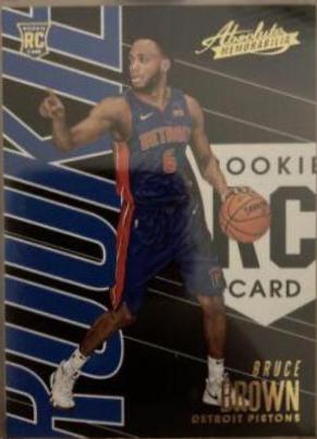 Bruce Brown #94 Basketball Cards 2018 Panini Absolute Memorabilia