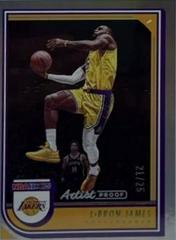 LeBron James [Artist Proof] #170 Basketball Cards 2022 Panini Hoops Prices