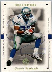 Ricky Watters [Excitement Gold] #80 Football Cards 1999 SP Authentic Prices