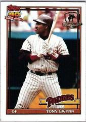 1991 Topps Desert sale Shield Tony Gwynn