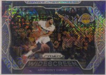 Anthony Davis [Mojo Prizm] #10 Basketball Cards 2019 Panini Prizm Widescreen