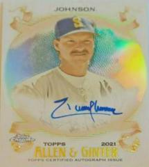 Randy Johnson #AGA-RJ Baseball Cards 2021 Topps Allen & Ginter Chrome Autographs Prices