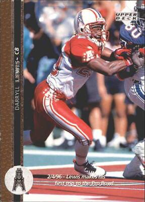 Darryll Lewis #102 Football Cards 1996 Upper Deck