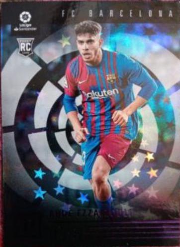 Abde Ezzalzouli [Purple Astro] #28 Soccer Cards 2021 Panini Chronicles La Liga