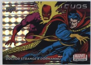 Doctor Strange / Dormammu #PD2 Marvel 2023 Upper Deck Platinum Duos