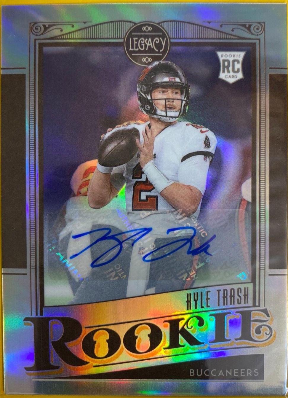 Kyle Trask [Signature] #202 Football Cards 2021 Panini Chronicles Legacy Update Rookies