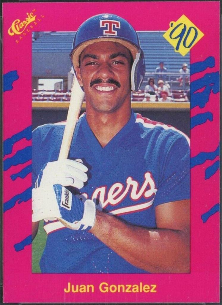 Juan Gonzalez [Series II] #T21 Baseball Cards 1990 Classic