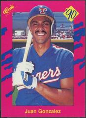 Juan Gonzalez [Series II] #T21 Baseball Cards 1990 Classic Prices