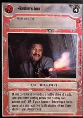 Gambler's Luck [Limited] Star Wars CCG Cloud City