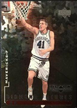 1998-99 Black Diamond #92 outlets Dirk Nowitzki Rookie RC BGS 9 Mint HOF Rare