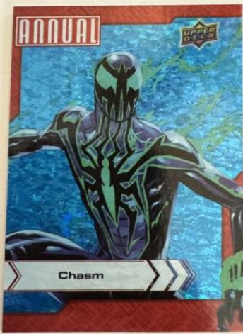 Chasm [Blue] #18 Marvel 2022 Upper Deck Annual