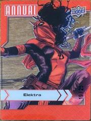 Elektra [Crystal Clear] #27 Marvel 2022 Upper Deck Annual Prices