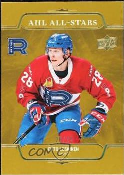 Otto Leskinen [Gold] #AS-14 Hockey Cards 2021 Upper Deck AHL All Stars