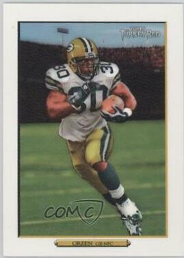 Ahman Green [White] #302 Football Cards 2006 Topps Turkey Red