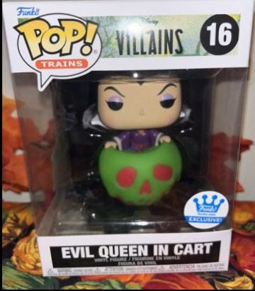 Evil Queen in Cart #16 Funko POP Trains