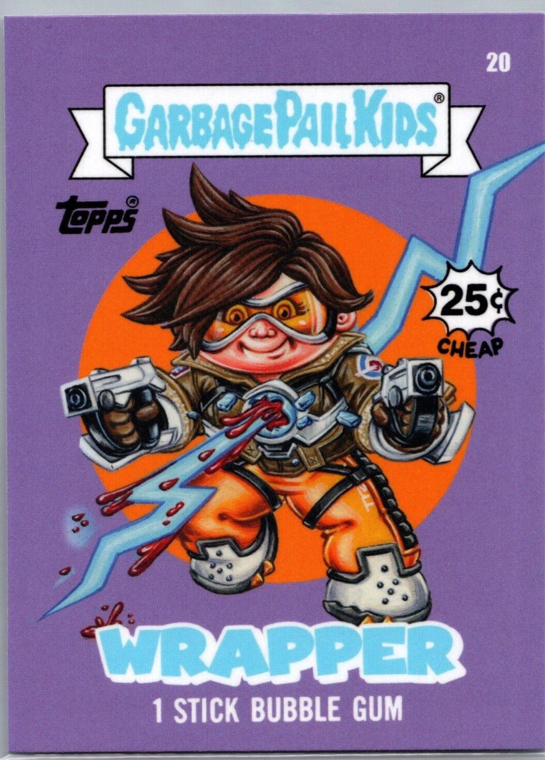 Wrapper #20 Garbage Pail Kids 2024 Game Over