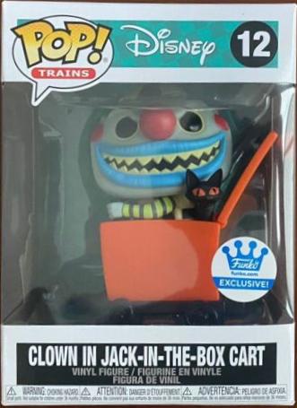 Clown in Jack-in-the-Box Cart #12 Funko POP Trains