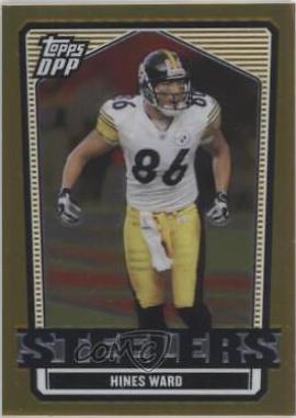 Hines Ward [Chrome Gold] #23 Football Cards 2007 Topps Draft Picks & Prospects