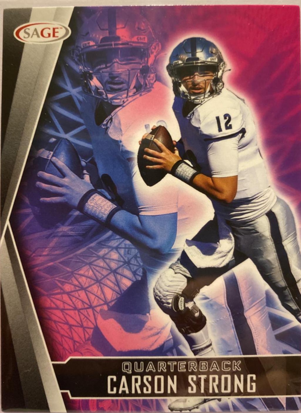 Carson Strong #176 Prices | 2022 Sage Hit | Football Cards