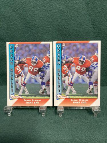 Orson Mobley [Error] #122 Football Cards 1991 Pacific