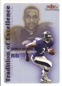 Jamal Lewis #12 Football Cards 2000 Fleer Tradition of Excellence