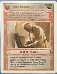 Gift Of The Mentor Star Wars CCG Premiere Prices