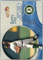 Barry Zito #189 Baseball Cards 2001 Fleer Futures Prices