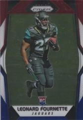 Leonard Fournette [Red Prizm] #219 Football Cards 2017 Panini Prizm Prices